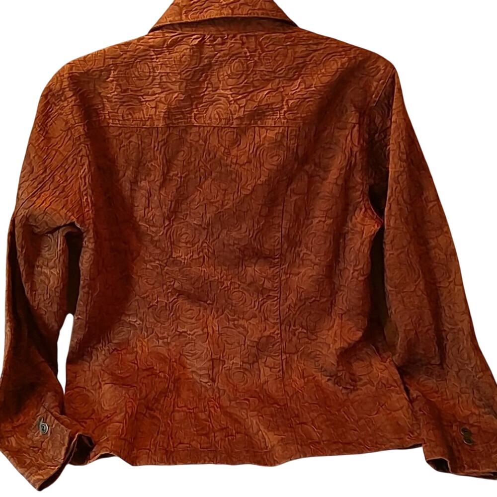 Chico's button front jacket Size 1 Medium Pre-loved - Picture 3 of 5